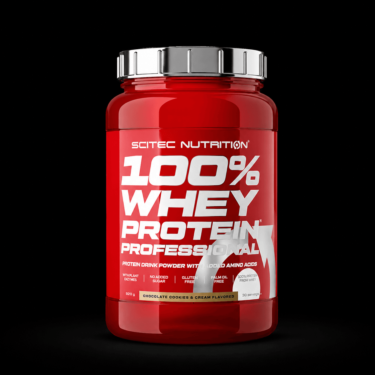 100% Whey Protein Professional 920 g Chocolate Cookies & Cream bilde 1
