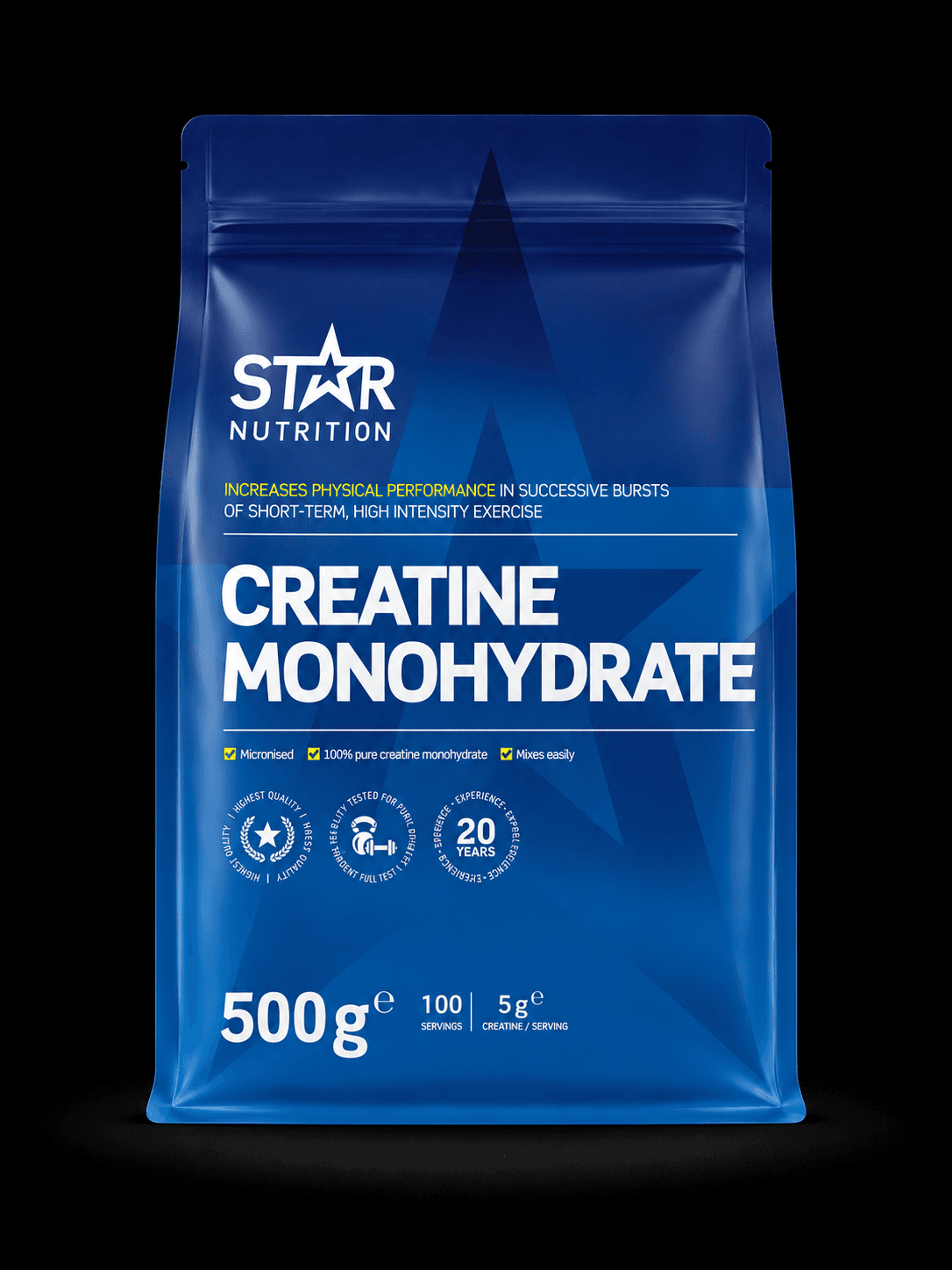 Creatine Monohydrate 500 g bilde 1